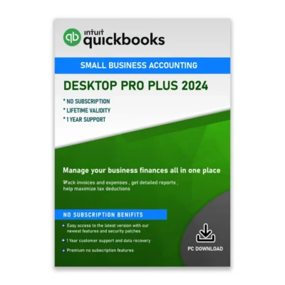 Intuit Quickbooks Desktop Pro 2024 (1 Device, 1 Year) – Intuit Key – GLOBAL